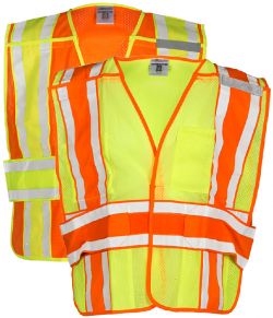 4 Season Mesh Vest - Lime - Front