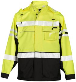 ML Kishigo Lime & Black Limited Edition Black Series 2 in 1 Jacket
