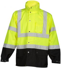 RWJ102 LIME  Rain Jacket