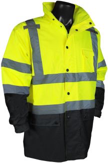 RW30-3Z1Y Rain Jacket Lime - Front
