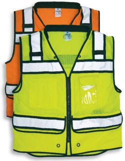 ML Kishigo Surveyors Vest - Padded neck