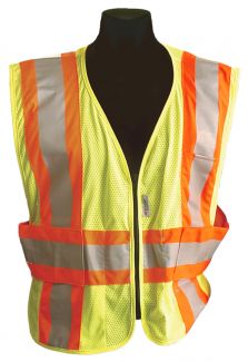 CLOSE OUT - ANSI Class II Expandable Safety Vest - Size 3X/4X