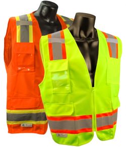 ANSI Class II Vest w/ Contrasting Stripes