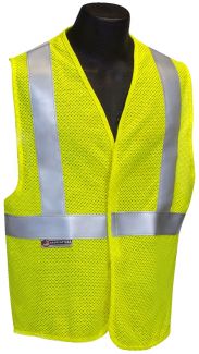 SV92AS-2VGM Modacrylic 5.1 Cal Fire Resistant Lime - Front